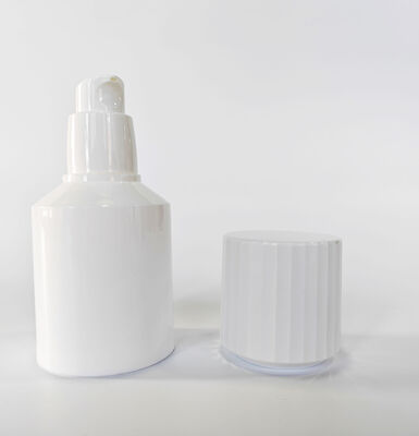 Nuevo diseño botella de bomba sin aire de 30 ml a 100 ml previene la exposición al aire maximiza el uso del producto higiénico sin contaminación de los dedos para el cuidado de la piel