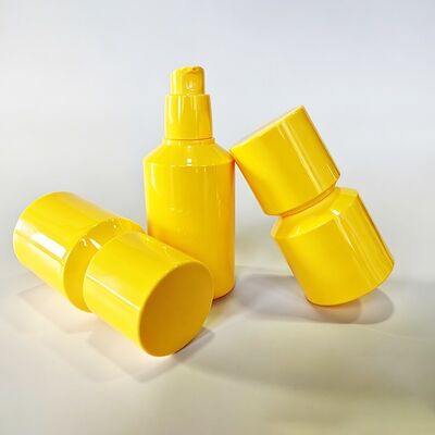 Botella de plástico sin aire de 30/50/80/100 ml con diseño sin contacto de vacío para envases de calidad cosmética premium