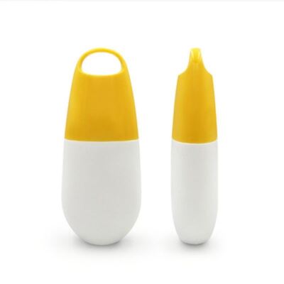 Botella de plástico cosmético a prueba de fugas de colores personalizados para protector solar y crema para bebés