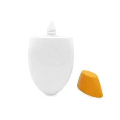 Botella de plástico cosmético a prueba de fugas de colores personalizados de 50 ml para contenedores de protector solar y crema
