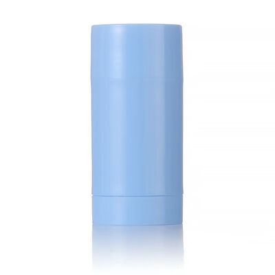Contenedor de desodorante de plástico de color personalizado de PP de OEM/ODM Etiqueta privada 15g 30g 50g 75g Botella de perfume en rodillo para el cuidado del cuerpo