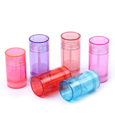 Contenedor de desodorante de plástico de color personalizado de PP de OEM/ODM Etiqueta privada 15g 30g 50g 75g Botella de perfume en rodillo para el cuidado del cuerpo