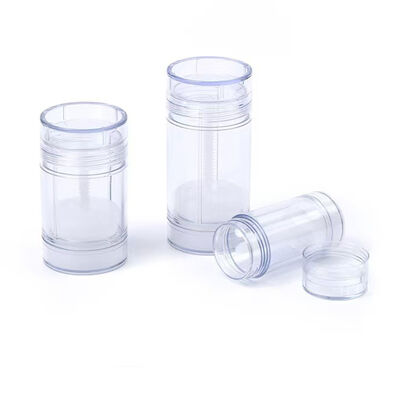 Contenedor de desodorante de plástico de color personalizado de PP de OEM/ODM Etiqueta privada 15g 30g 50g 75g Botella de perfume en rodillo para el cuidado del cuerpo