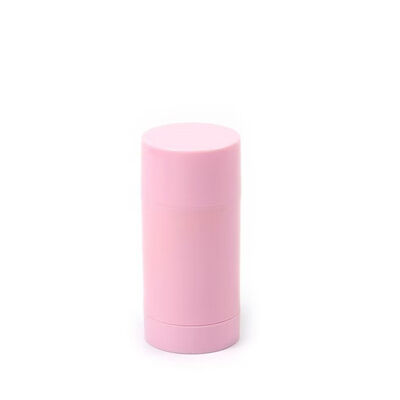 Contenedor de desodorante de plástico de color personalizado de PP de OEM/ODM Etiqueta privada 15g 30g 50g 75g Botella de perfume en rodillo para el cuidado del cuerpo