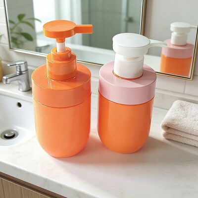 Botella PET cosmética ligera y resistente a las roturas de 200 ml con bomba de loción para envases para el cuidado de la piel
