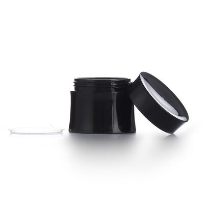 Envase de crema de plástico de doble concha de 15 g 30 g 50 g al por mayor con PP de calidad alimentaria para cremas para el cuidado de la piel y cosméticos