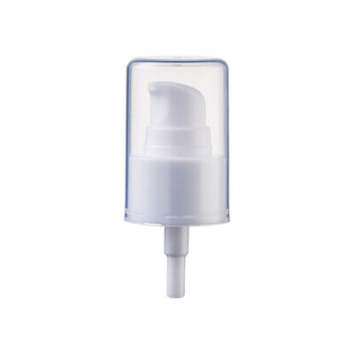 Dispensador de bomba de crema a prueba de fugas de doble concha de resorte de 24 mm para botellas cosméticas