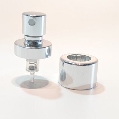 Bomba de perfume de metal de lujo de 20 mm con tapa protectora