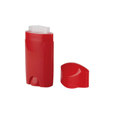 Color personalizado al por mayor 50ml 80ml tubo de desodorante de plástico PP con impresión de pantalla de seda embalaje cosmético vacío