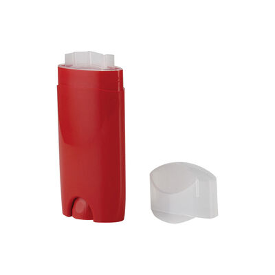 Color personalizado al por mayor 50ml 80ml tubo de desodorante de plástico PP con impresión de pantalla de seda embalaje cosmético vacío