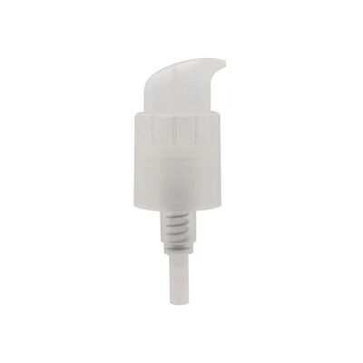 Bomba dispensadora de crema personalizada 18 mm 20 mm 24 mm 28 mm bomba de crema cosmética empaque colorido para el cuidado de la piel