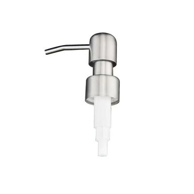 Bomba dispensadora de loción con resorte externo de acero inoxidable duradero de 28 mm para botellas cosméticas