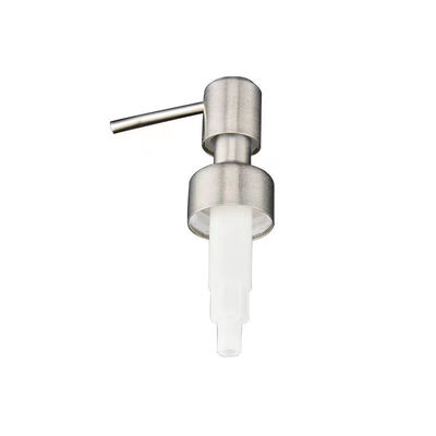 Bomba dispensadora de loción con resorte externo de acero inoxidable duradero de 28 mm para botellas cosméticas