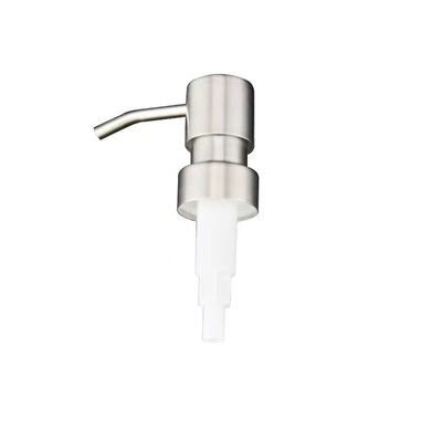 Bomba dispensadora de loción con resorte externo de acero inoxidable duradero de 28 mm para botellas cosméticas