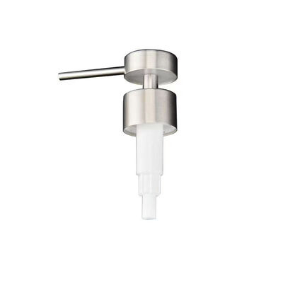 Bomba dispensadora de loción con resorte externo de acero inoxidable duradero de 28 mm para botellas cosméticas