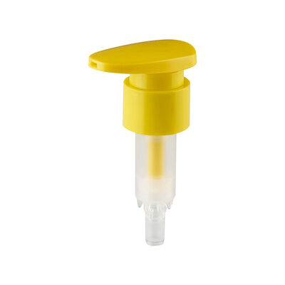Dispensador de bomba de loción de plástico al por mayor con tamaño de cuello 28/410 y cabeza de bomba bloqueable en colores Pantone personalizados