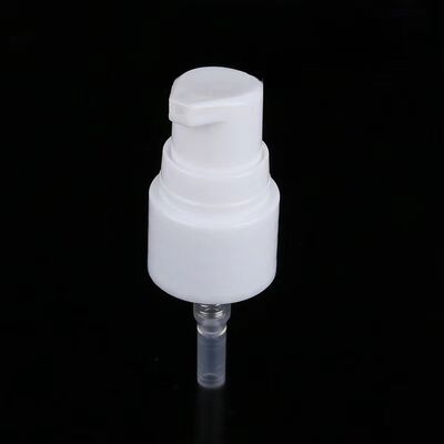 Dispensador de bomba de crema de plástico PP antidesbordamiento con tamaño de cuello personalizado 20/410 24/410 para cuidado de la piel cosmético