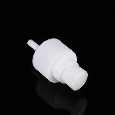 Dispensador de bomba de crema de plástico PP antidesbordamiento con tamaño de cuello personalizado 20/410 24/410 para cuidado de la piel cosmético
