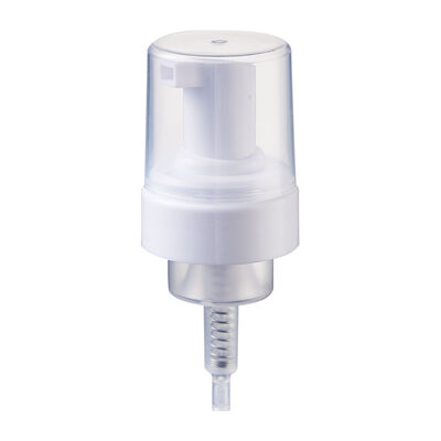 Customized 42mm 43mm PP Plastic Foam Pump Dispenser with Anti-Leak Construction for Facial Cleanser
