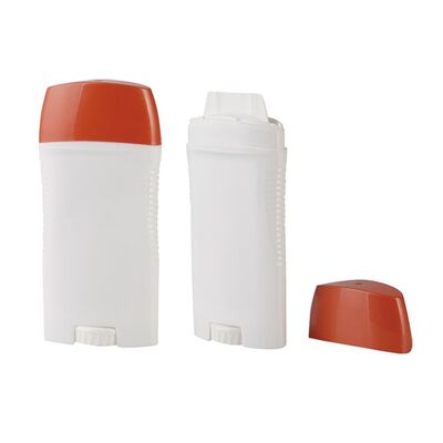 50g 80g Capacidad Barra Desodorante Vacía con Color Personalizado y Mecanismo Giratorio para Envase de Desodorante Recargable
