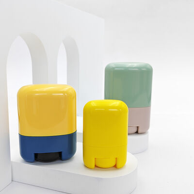 Contenedor de desodorante recargable con capacidad de 15/35/50/75 g en color personalizado y material plástico PP