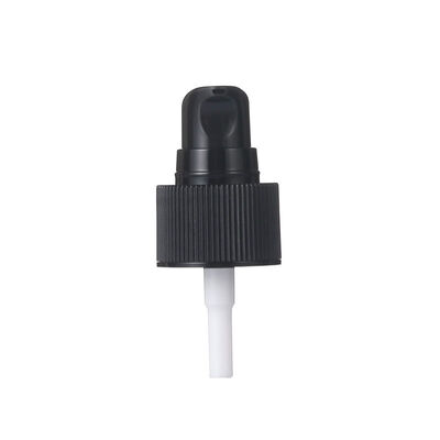 Bomba de crema con tapa de rosca 20/410 24/410 con impresión de logotipo dispensador de crema cosmética para venta al por mayor