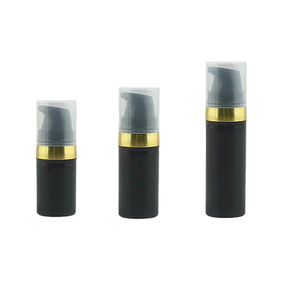 Botella airless de PP de 5 ml, 10 ml y 15 ml para sérums y aceites faciales