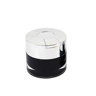 Jarrón de crema acrílica de 30 g a 50 g con cuchara Impresión personalizable