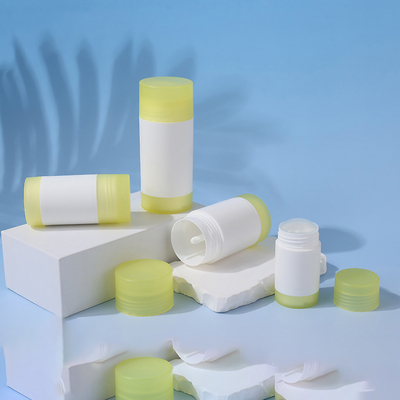 Tubo de plástico de deodorante de PP 30 g 50 g 75 g 100 g Capacidad